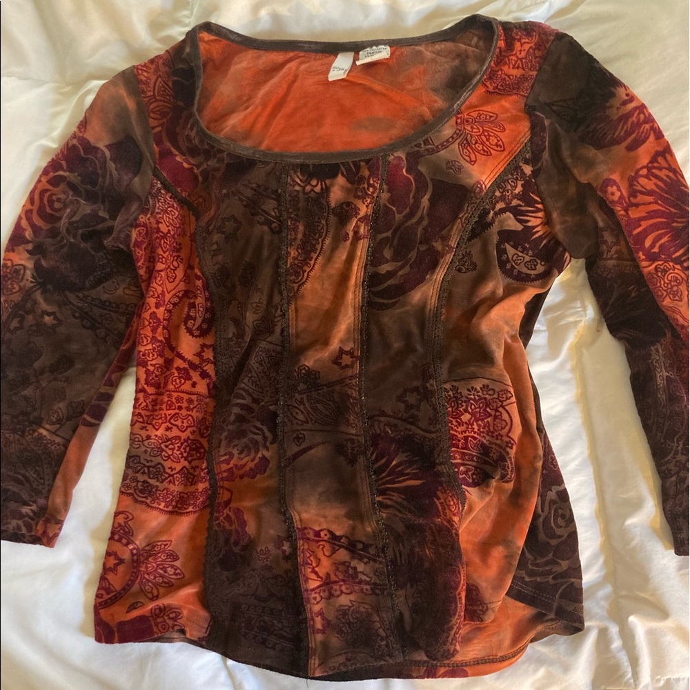 Sami + Jo Vintage Fall Top